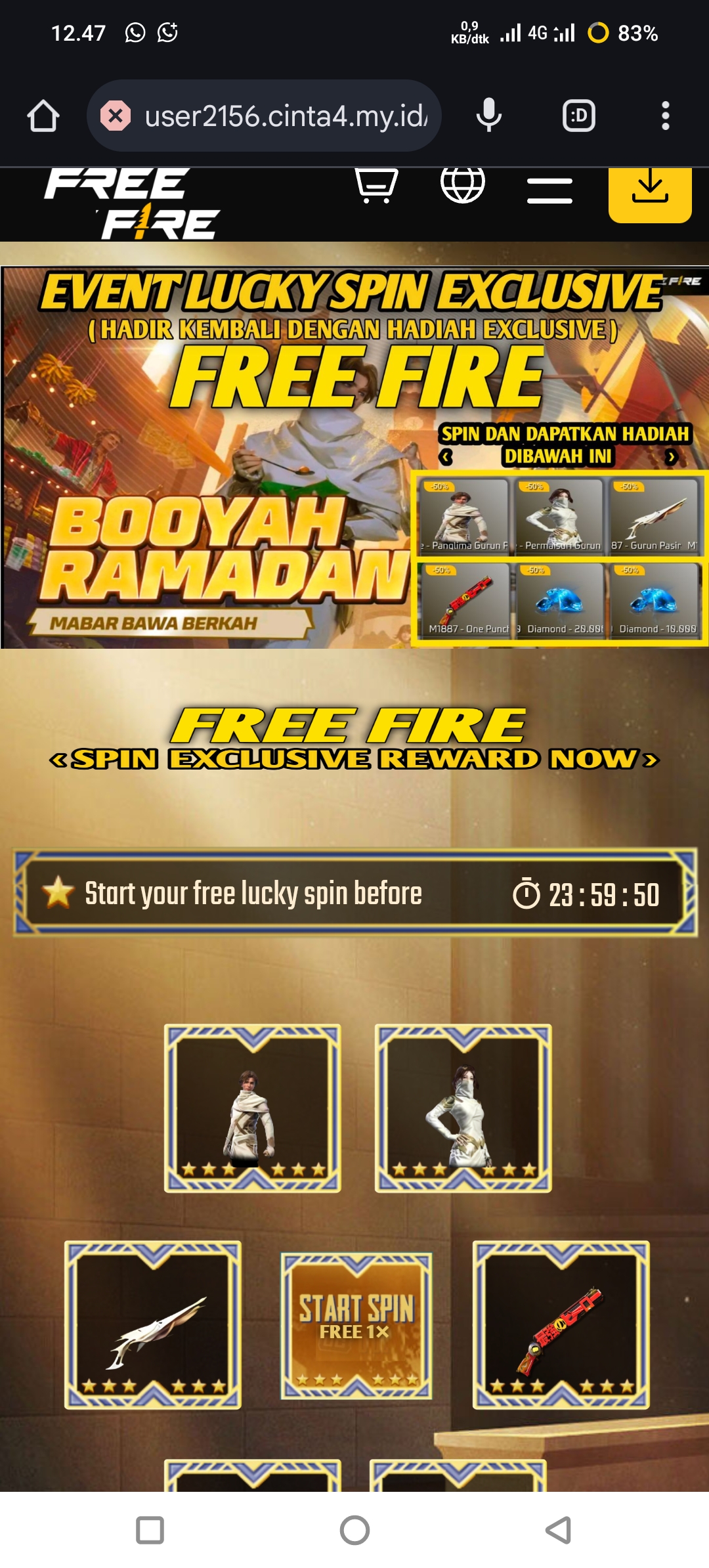 FF X Lucky Ramadhan